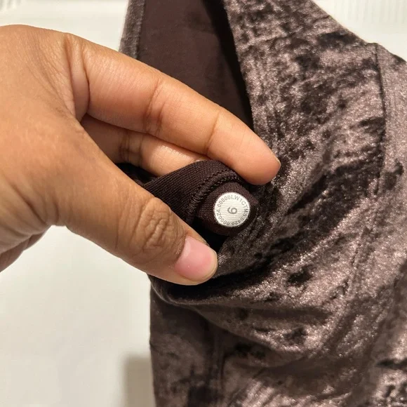 lululemon athletica tank crushed velvet - Picture 3 of 5